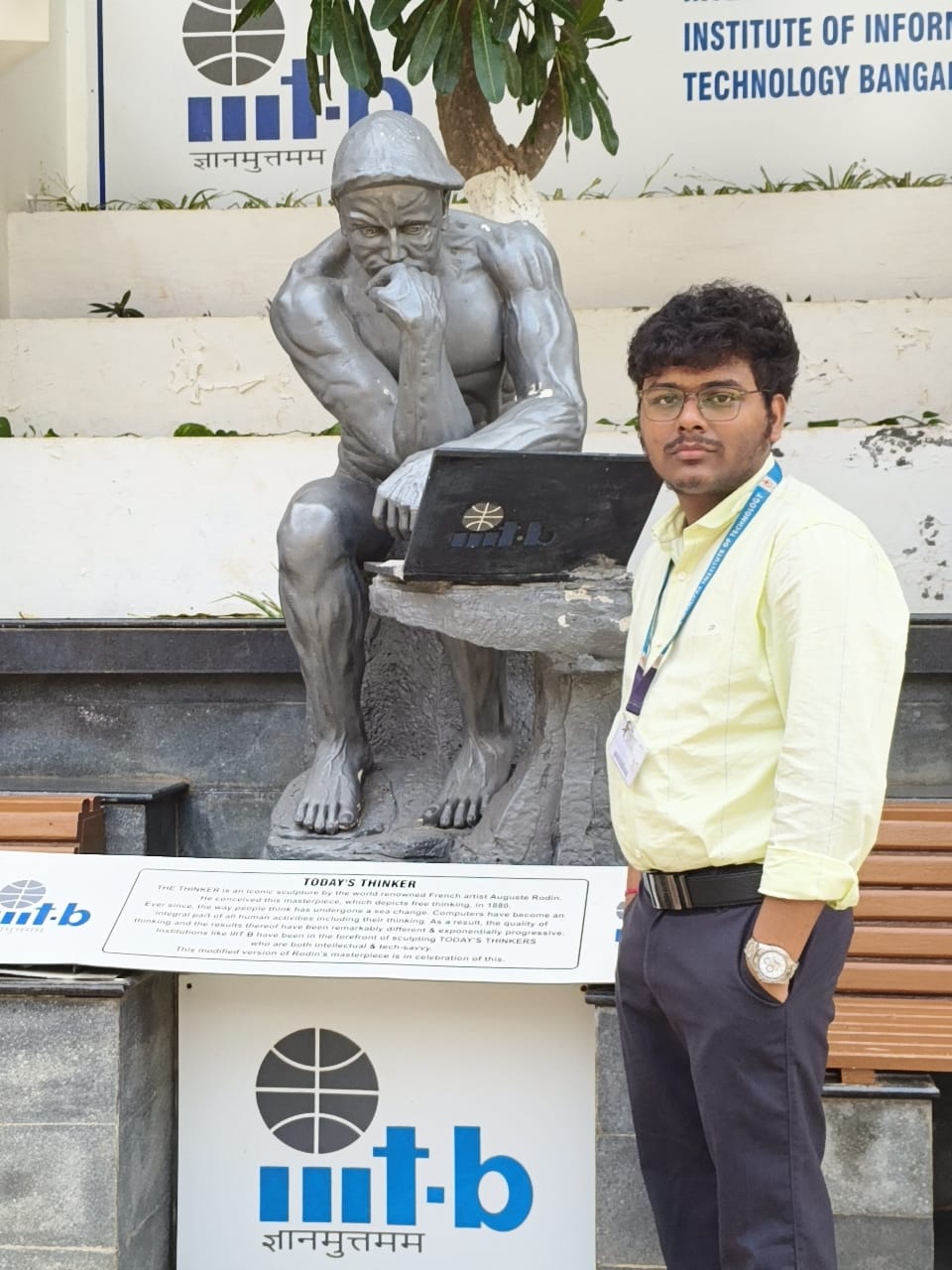 Sayak Satpathi at IIIT Bangalore